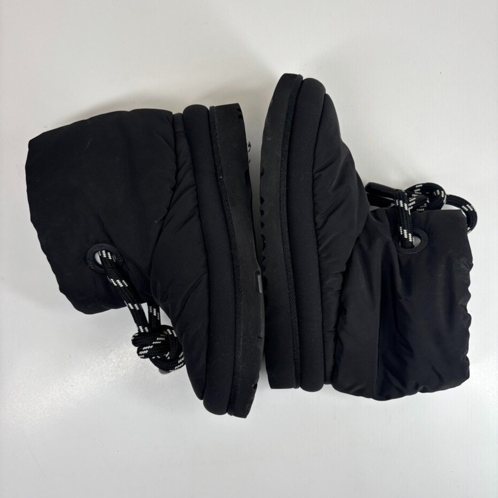 UGG Classic Maxi Short Kids' US Size 1 Black Puffer Winter‎ Snow Boots 1130773K - Picture 5 of 16